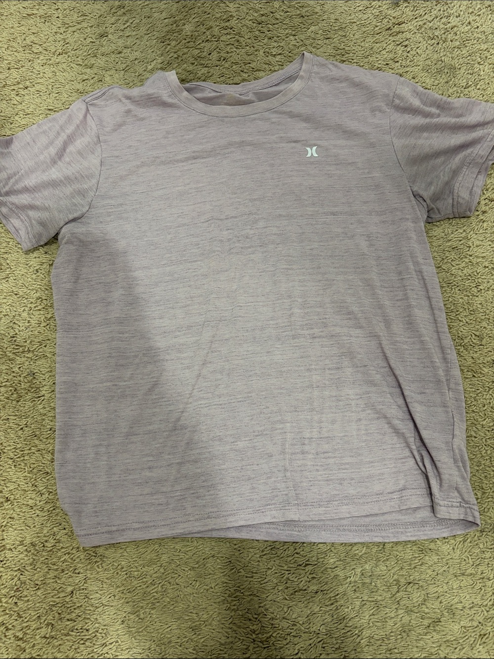 Hurley Men’s Light Lavender Crew Neck Tee